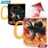 Taza Térmica Grande One Piece Luffy & Sabo