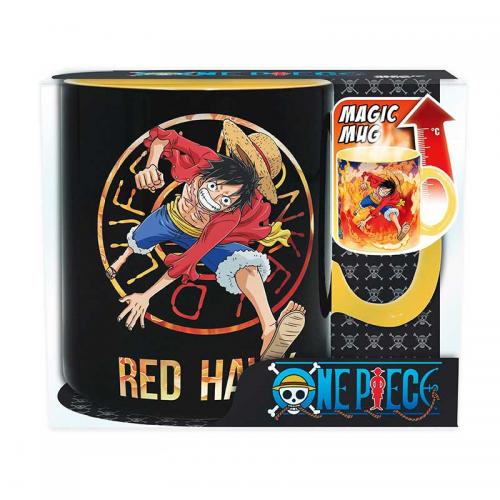 Taza Térmica Grande One Piece Luffy & Sabo