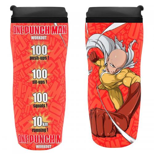 Vaso Viaje One Punch Saitama