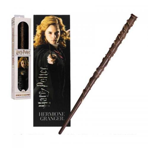 Varita Hermione Granger Y Marcapáginas 3D Harry Potter