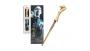 Varita Lord Voldemort y Marcapáginas 3D Harry Potter