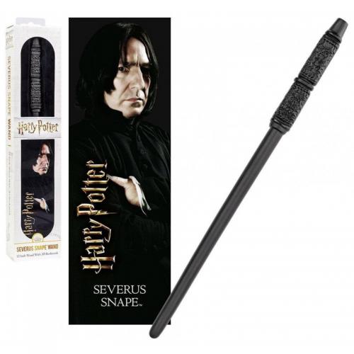 Varita Severus Snape Y Marcapáginas 3D Harry Potter