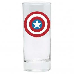 Vaso de Cristal Capitán América Marvel