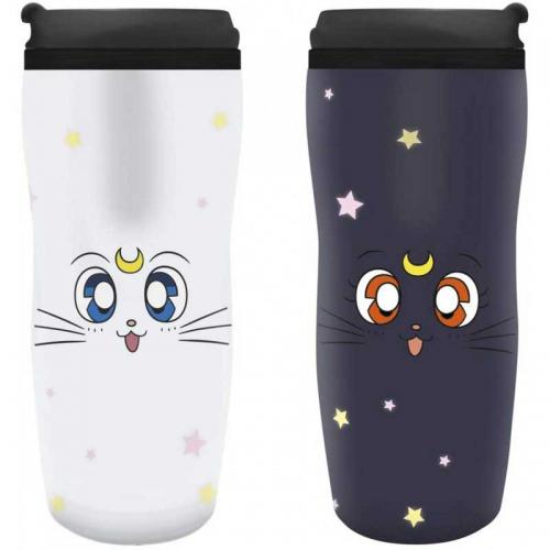 Vaso Viaje Sailor Moon Luna y Artemis